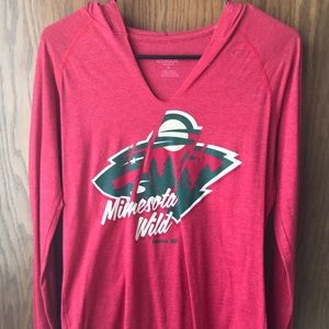 MN Wild Long Sleeve with Hood